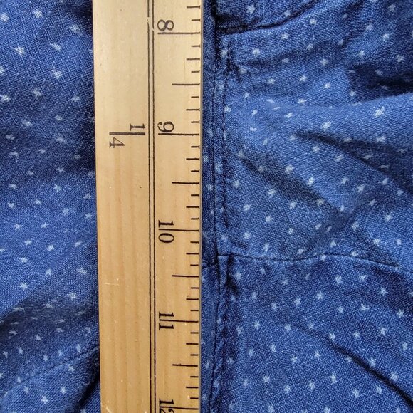 J Crew Shorts Mens 34 Blue Chino‎ Flat Front Stanton Preppy Beach Casual - Picture 4 of 9